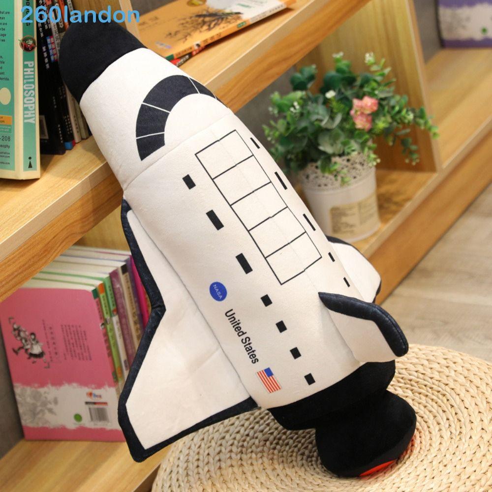 LANDON Astronauta Brinquedos De Pelúcia Boneca Macia Crianças Brinquedo Nave Espacial Aniversário Espaço Foguete Travess