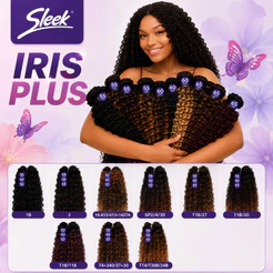 Cabelo Vigorous Product Miracle Human Hair Sleek Iris PLUS