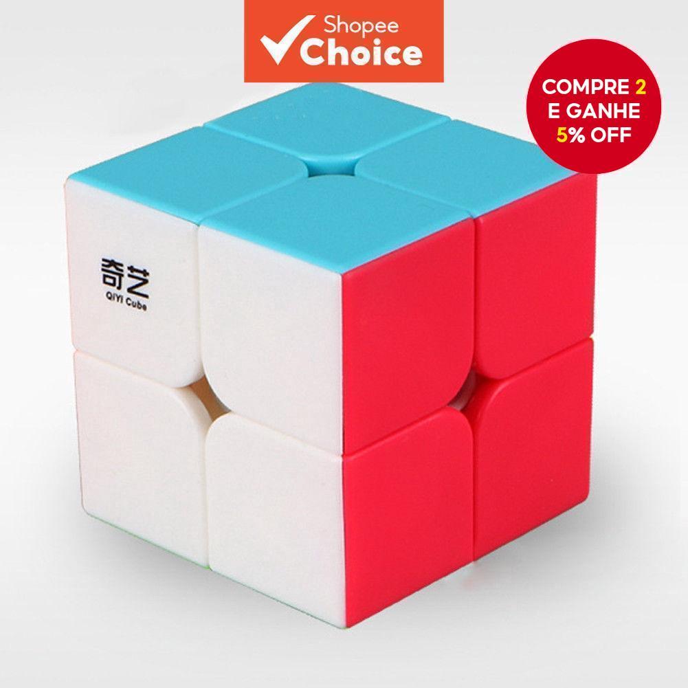 2x2 Cubo Mágico Profissional ABS Ultra-Suave Velocidade