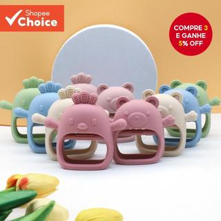 Brinquedo De Dentição De Bebê Adequado Para Luva molar De silicone De Qualidade Alimentar…
