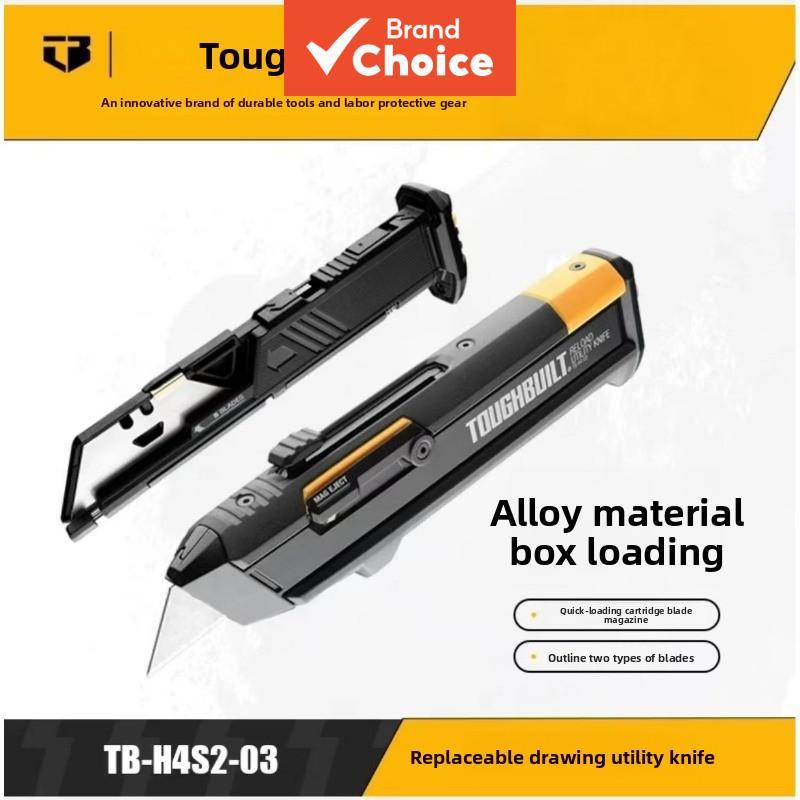TOUGHBUILT TB H4S2 03 Cartucho De Carregamento De Faca Utilitária Raspador Para Eletricistas Papelaria Diário DIY