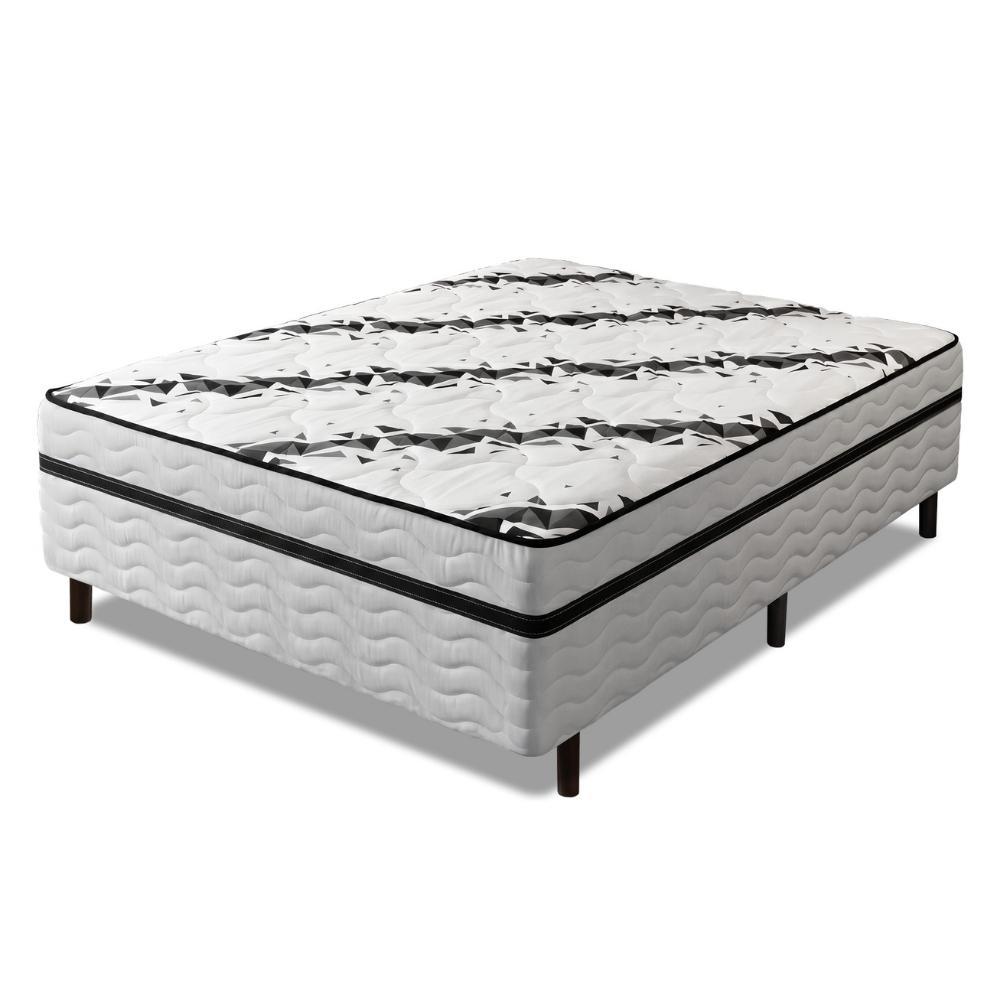Cama Box Conjugada Casal Ortopédica Sleep Prime 138x188x49cm