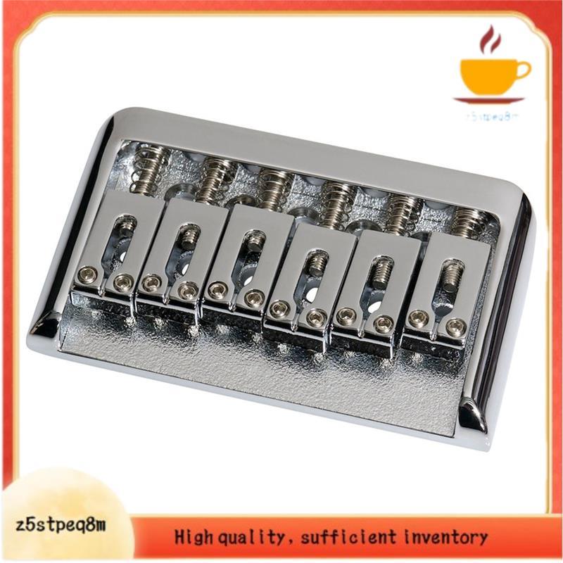 Sela De Ponte Rígida Para Guitarra Elétrica Não Tremolo De 6 Cordas , Prata