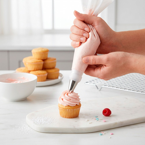 Kit 6 Bicos de Confeitar Com Saco de Peva e Adaptador · foto 2