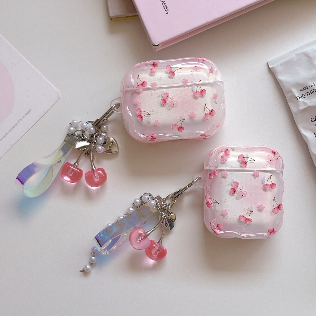 Capa ins Para AirPods , Protetora Fone De Ouvido Apple , Corrente Fofa De Desenho Animado Adequada 4 1/2 Pro/2 3 Antider