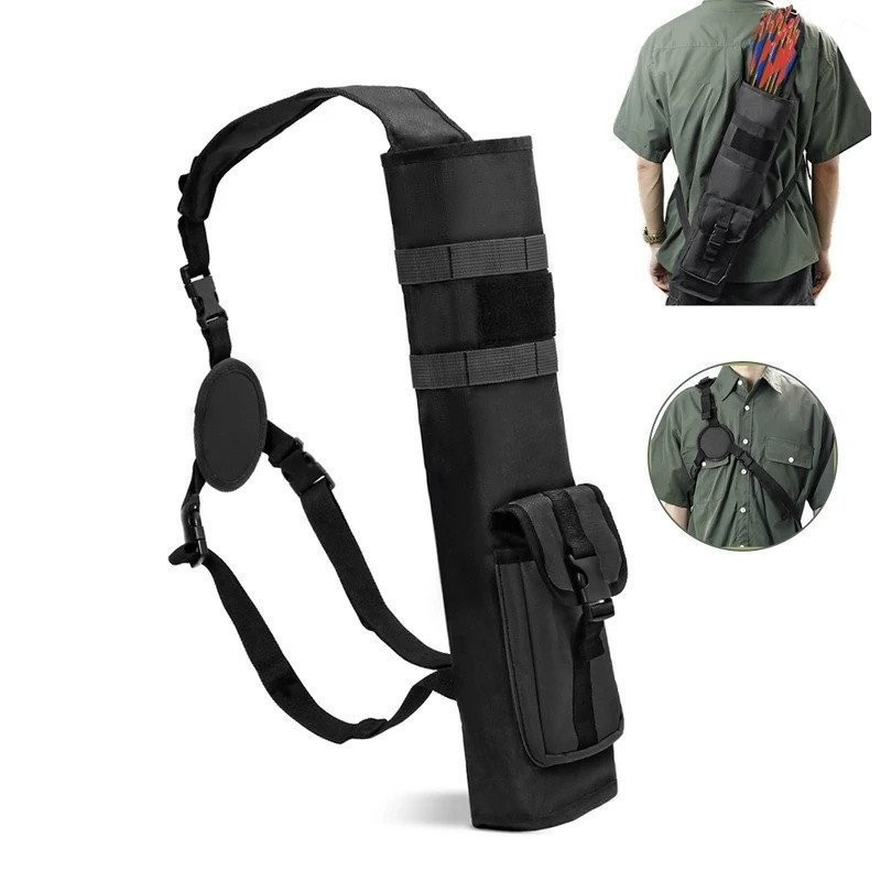 Bolsa de armazenamento Aljava usada para tiro com arco, flecha de arco Aljava, Aljava com sistema Molle.