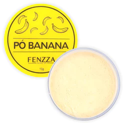 Pó Banana Solto Facial Fixador e Finalizador Make Up Fenzza
