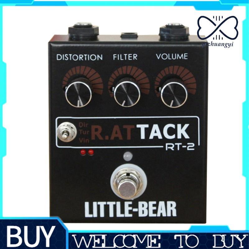 Amplificador De Guitarra LM308AN HiFi Efetor Elétrica 3 Modelos RAT-Pedais Stomp Box (DIRTY/TURBO/VINTAGE)