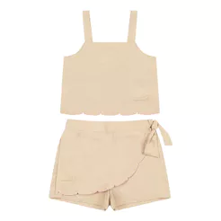 Conjunto Curto Infantil Feminino Lilica Ripilica