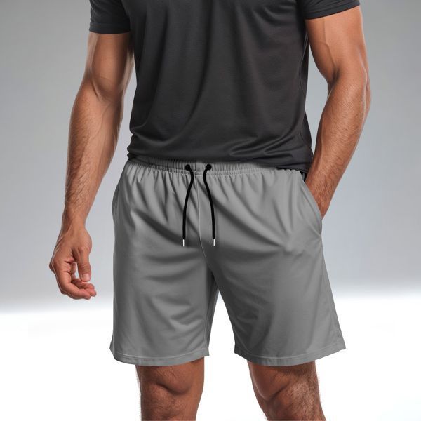Short Masculino Tactel Elastano Secagem Rápida Praia Academia Confortável