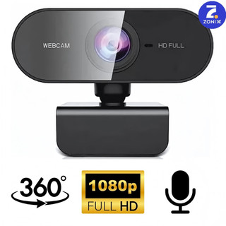 Webcam Câmera Full Hd 1080p Microfone Pc Notebook Home Office Zonix