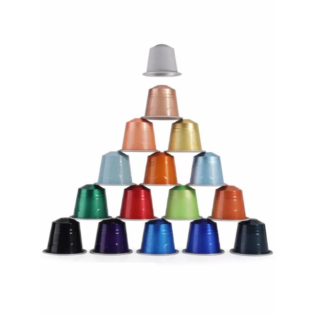 Xinruijin Aplicável Sumidagawa Nestlé nespresso Xiaomi Imaginação Máquina de Café Cápsula de Café Shell Copo de Alumínio