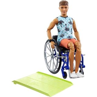 Boneco Ken Cadeirante Fashionistas Original Mattel