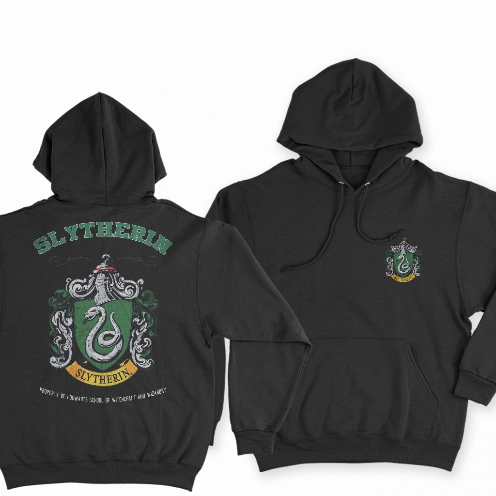 Moletom Harry Potter Brasão Sonserina Slytherin Hogwarts moletom confortável