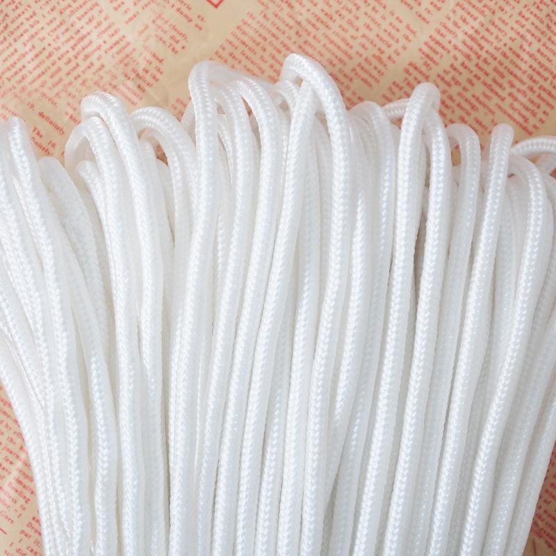 Corda suspensa com núcleo de Nylon branco, 2-22mm, vendas diretas da fábrica, varal, corda de ligação de caminhão, corda