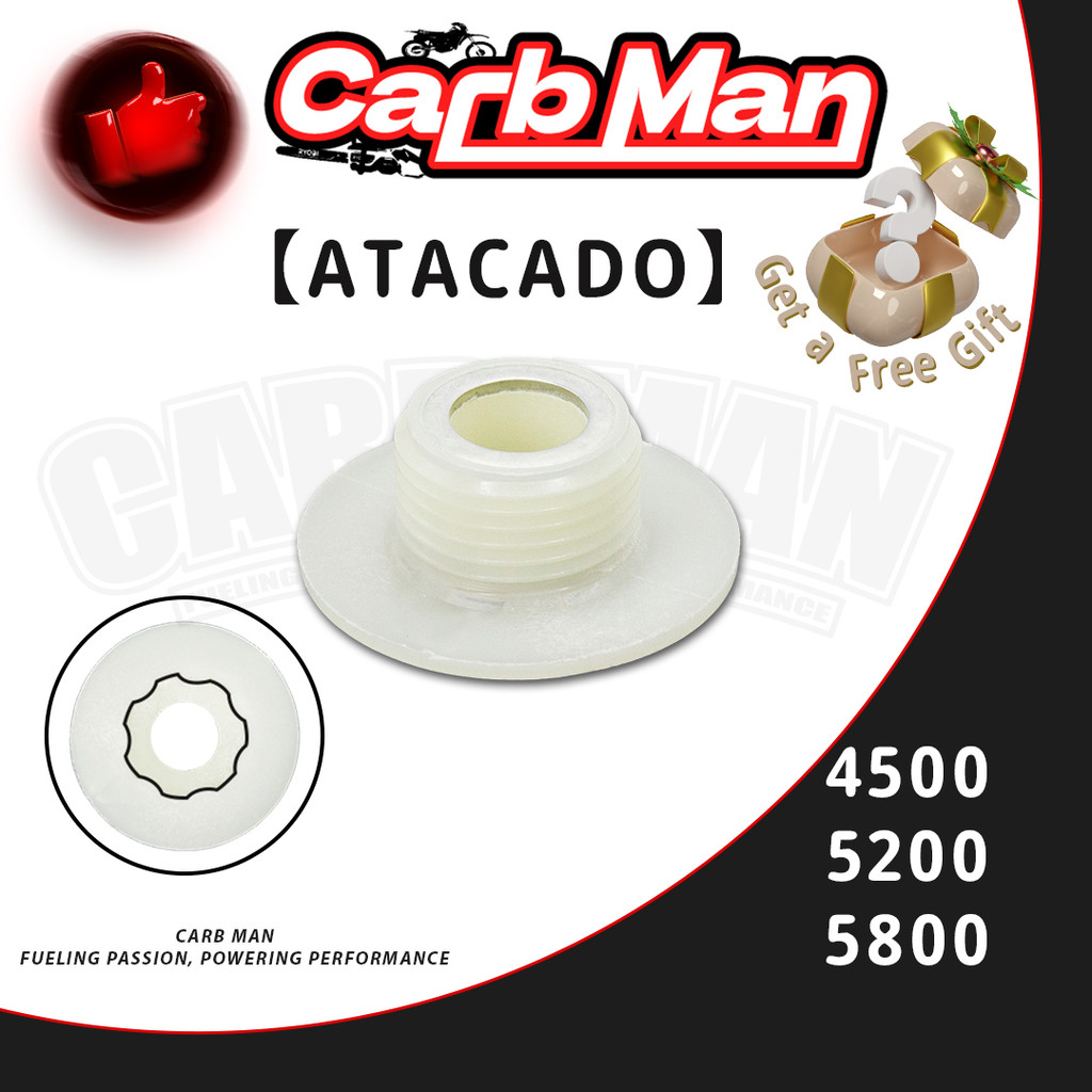 【Atacado】bomba de acionamento de óleo de motosserra engrenagem sem-fim para 45 52 58 4500 5200 5800 5900