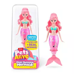 Pets Alive Sereia Mágica Nadadora - Rosa