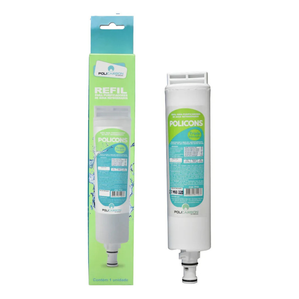 Refil Filtro Compatível Purificador Consul Policons