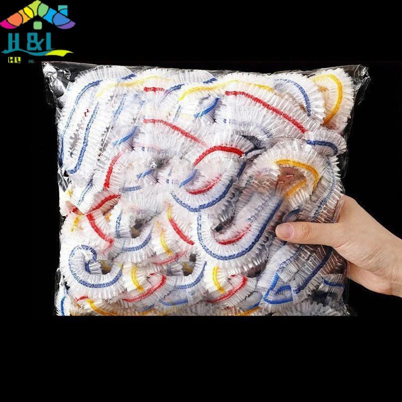 " H & L 100 Unidades De Capa Descartável Para Alimentos Saran Wrap Saco De Armazenamento De Frutas E Vegetais De Qualida