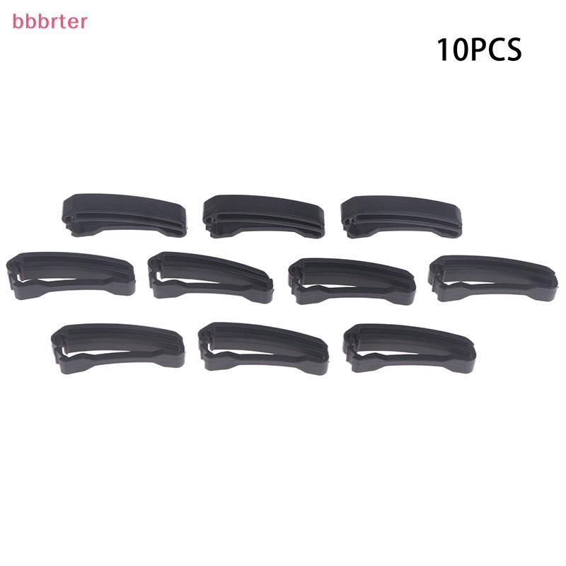 bbbrter 10 Peças/Pa Qui Slip Keeper Bule Final Clipe Deslizante Para Molle Bapa Cinta De Ajuste Webbing 20-50mm Bons Pro