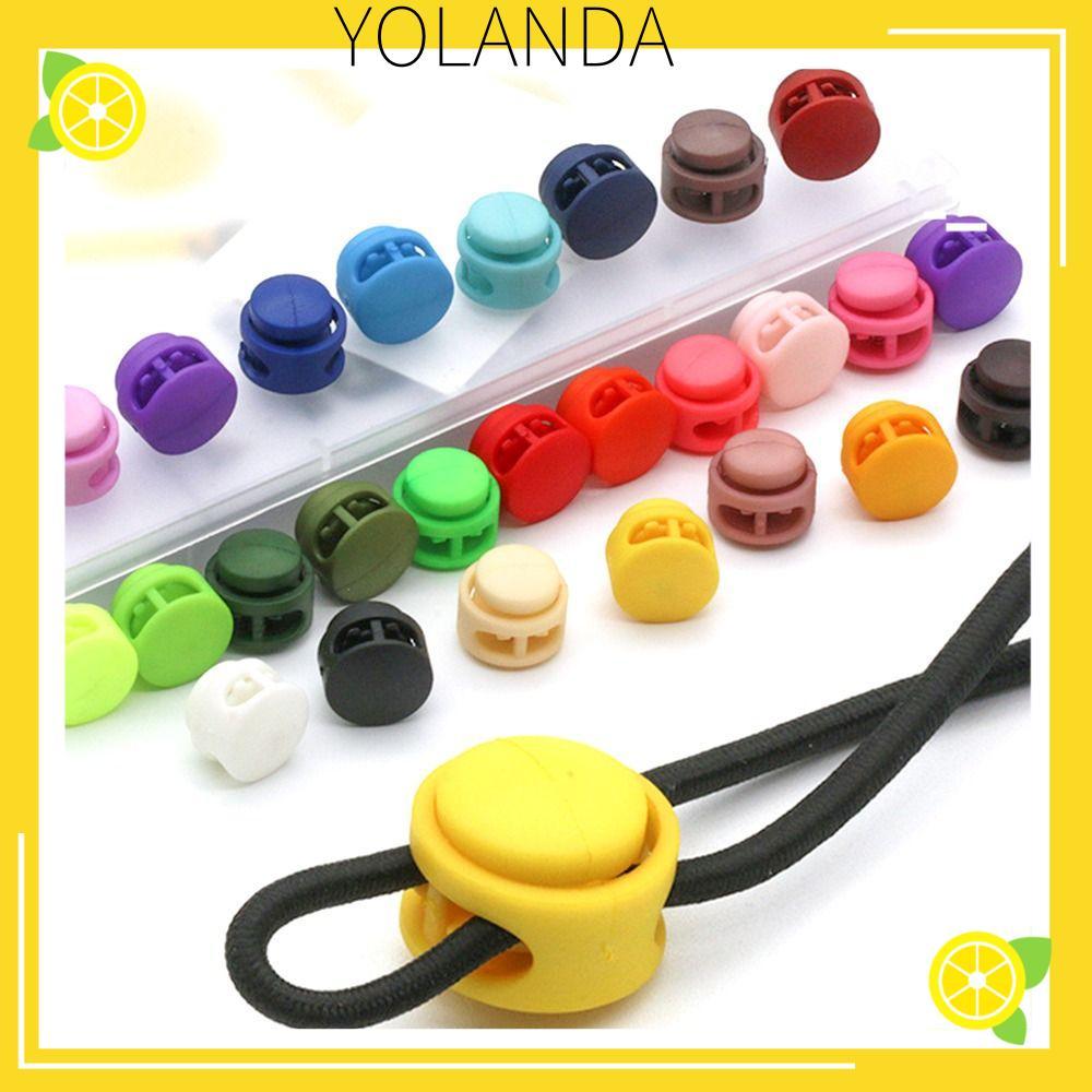 YOLANDAGOODS 10 Peças Braçadeira De Corda , Cordão Paracord Mochila Cadarço Mola Bloqueio Rolha