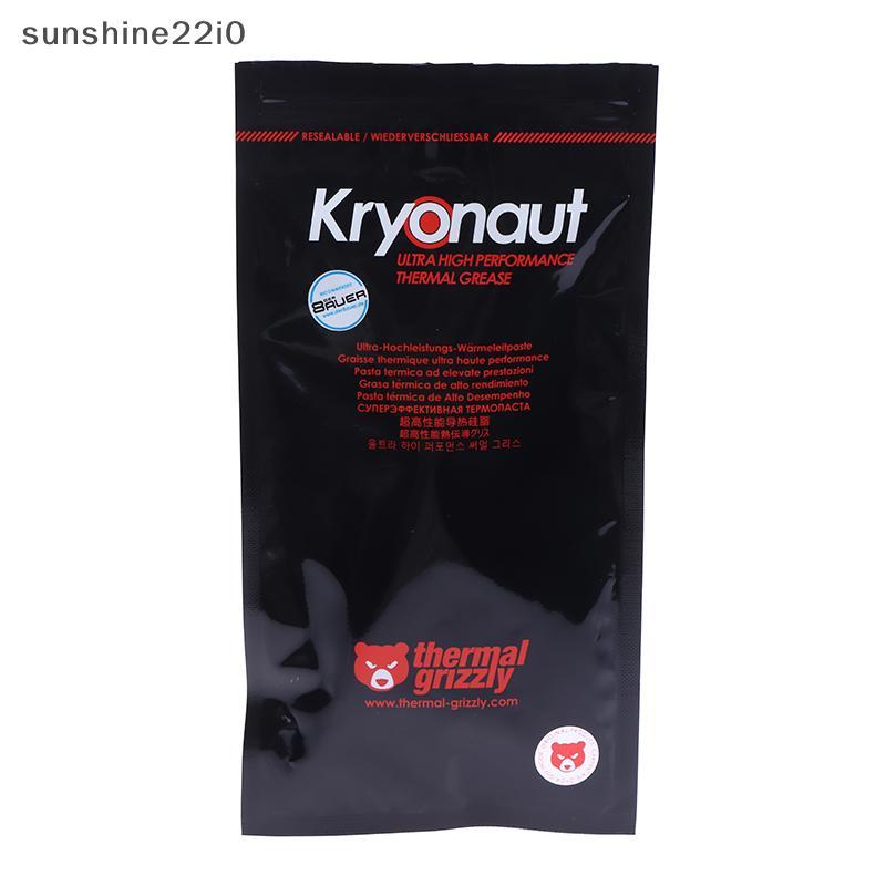 SUS 5.5g Thermal Grizzly Kryonaut Extreme KE Pasta Térmica Para CPU/GPU Cooler Composto De Grande Capacidade Refrigeraçã