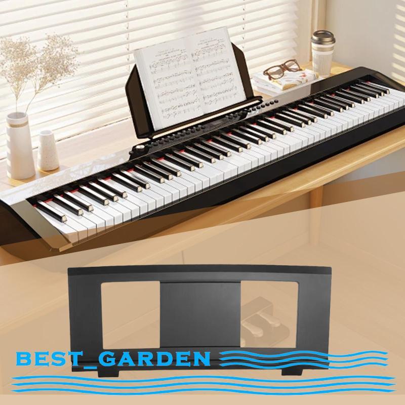 [Best_garden] Suporte Para Música De Piano Partituras De Teclado Eletrônico Livros Estrutura PP Portátil Adequada Estúdi