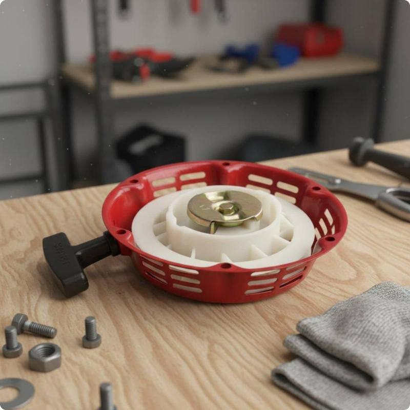[Fineblue] Conjunto De Partida De Rebobinamento Peça De Reposição Completa Do Motor A Gás Ativação Rápida Para Reparo E