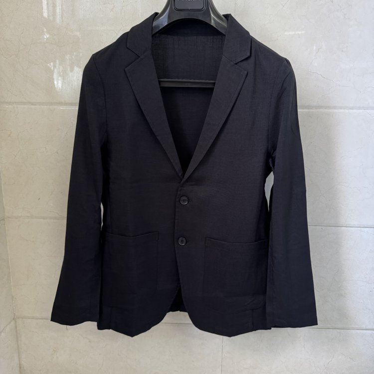 Weishang Vance masculino High-End verão negócios fino ar condicionado sensação legal linho fino ajuste cinza preto terno
