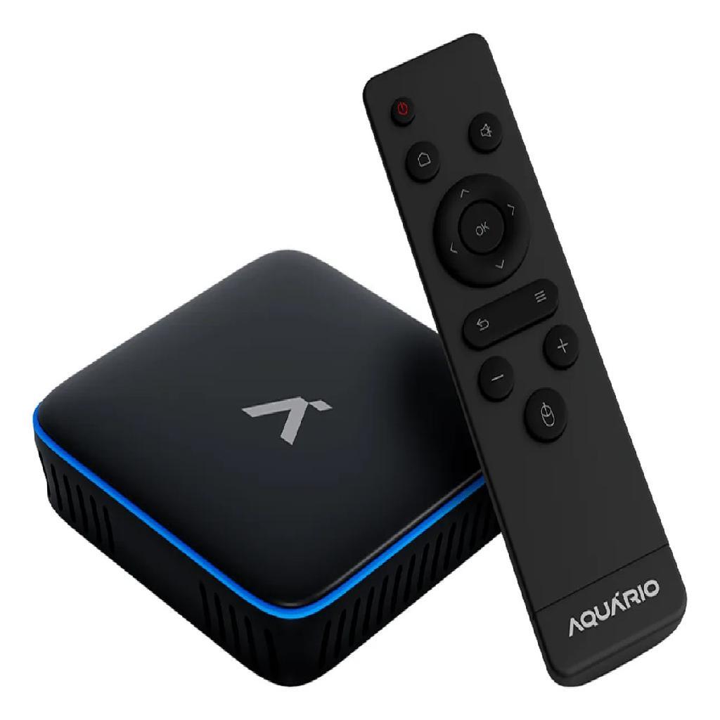 Smart Tv Box 4k Aquário Stv-2000 Plus Android Wifi Preto Padrão