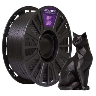 Filamento Impressão 3D Voolt Pla Preto 1Kg