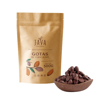 GOTAS de chocolate 54% cacau DIET zero açúcar - 500g