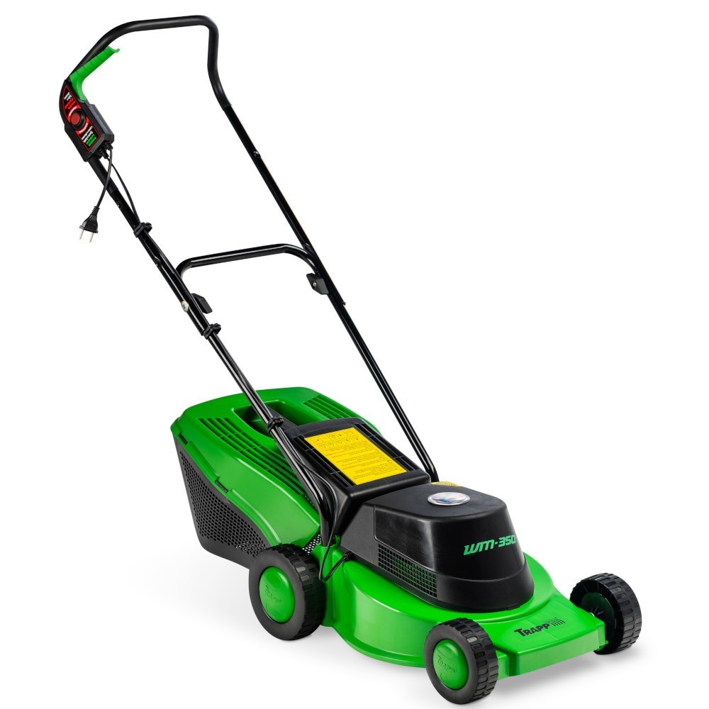 Cortador de grama elétrico 1.300W corte de 33 cm com recolhedor - WM-350 Trapp