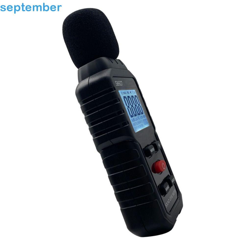 Decibelímetro SEPTEMBERB , Medidor De Ruído Ambiente Digital , Mini Portátil De 0.1 dB De 30 ~ 130dB Doméstico