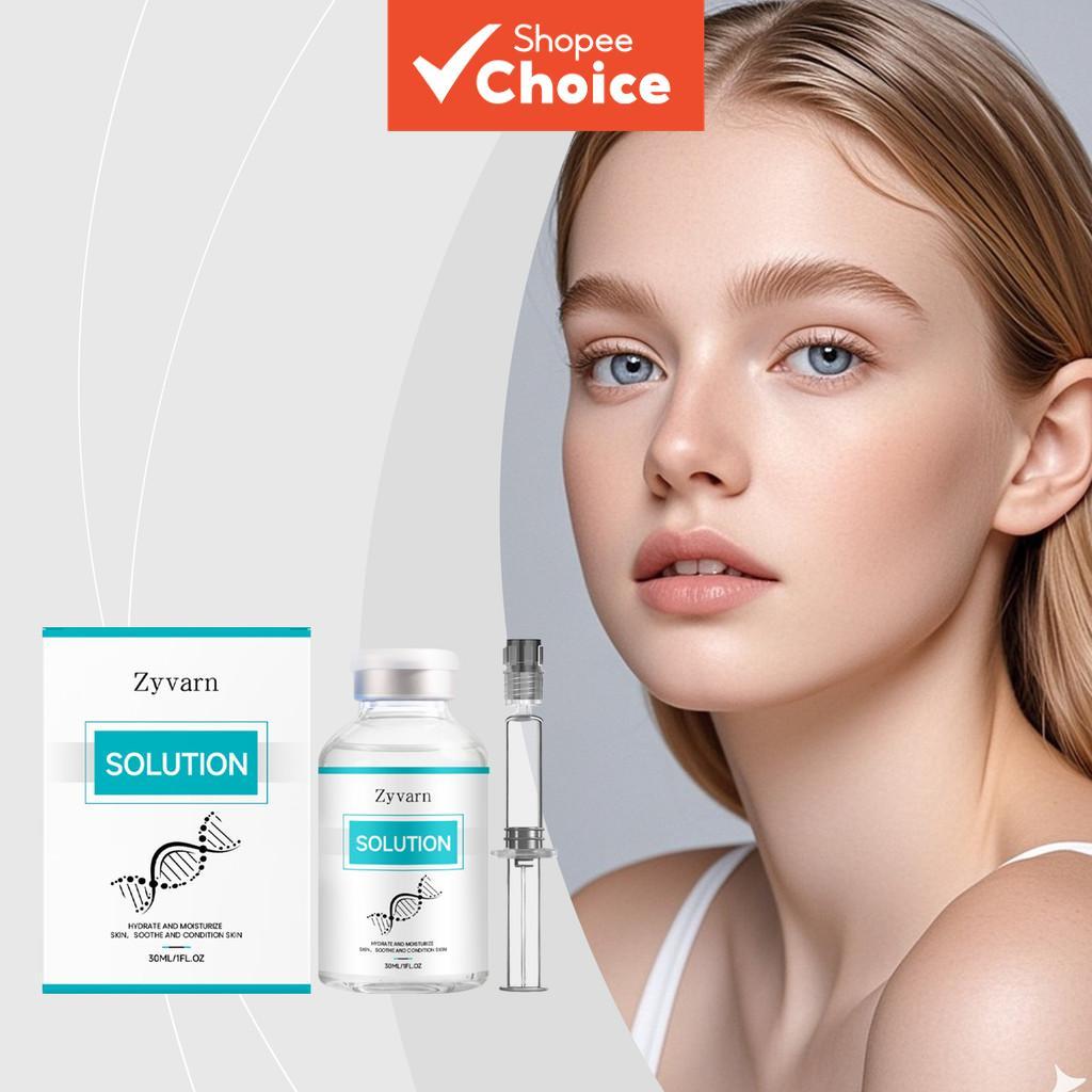 Soro Profissional Ampola Hidratante, Cuidado Hidratante Leve para Nutrição Facial Diária, 30 ml + Conta-gotas