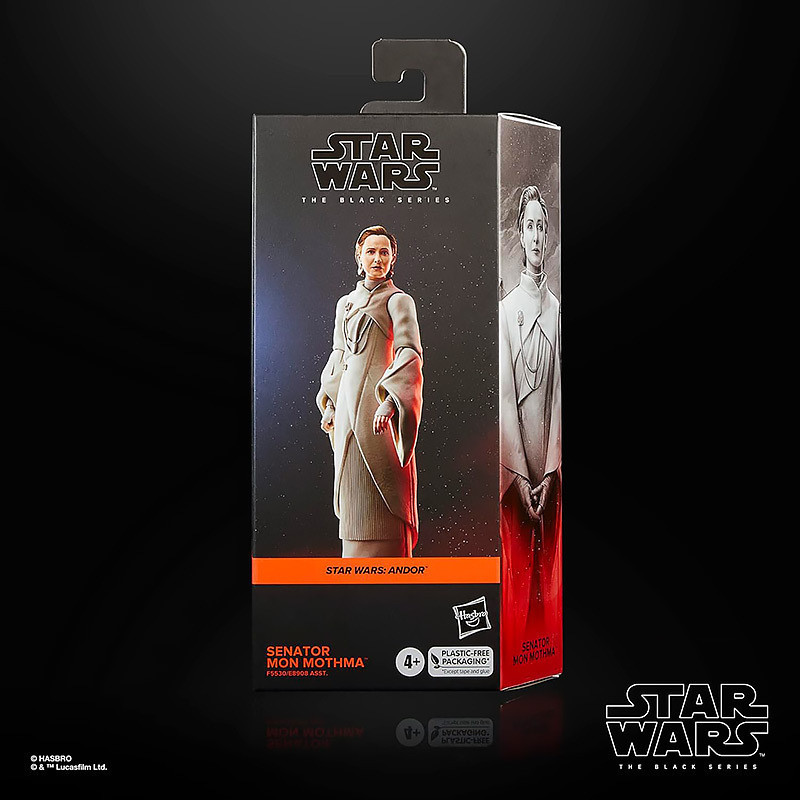 Figure Action Star Wars Box The Black Series Andor Senator Mon Mothma N07 F5530 E8908 - Hasbro
