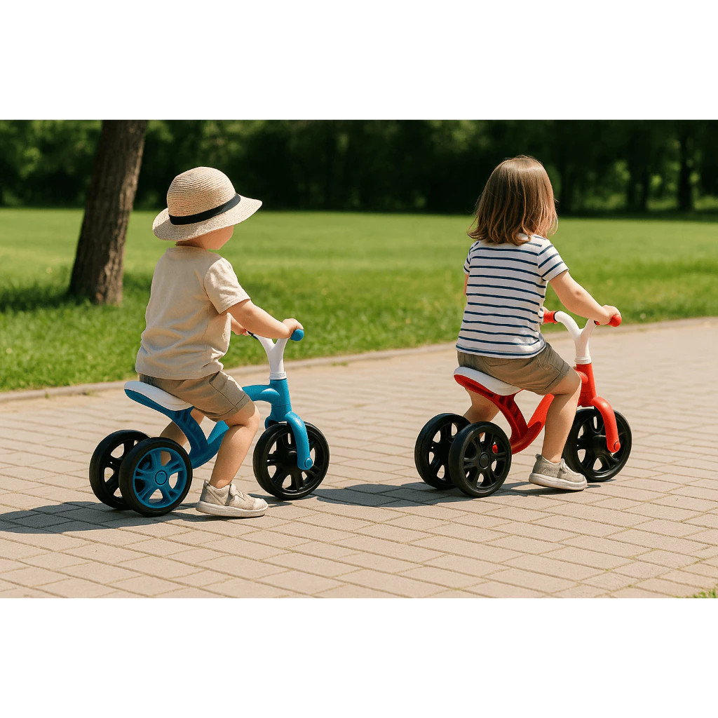 Triciclo Infantil Andador Bebê Motinha Passeio Carrinho Empurrar Bicicleta Brinquedo Criança