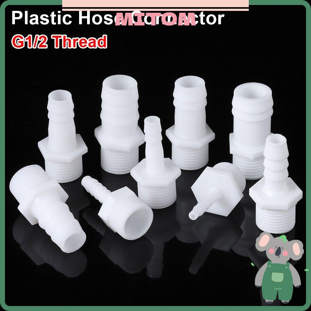 Conector De Mangueira MITOM 1/10Pcs , Acoplador De Tubo Do Sistema De Irrigação Por Gotejamento 4/6/8/10/12/14/16/18/20m