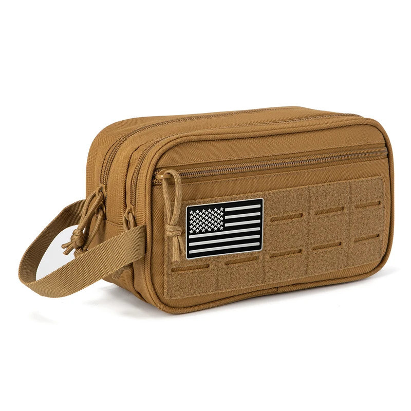 Bolsa Tática Masculina para Higiene Pessoal, Bolsa de Higiene, Ferramenta EDC, Bolsas Macias, Pequena Bolsa de Higiene,