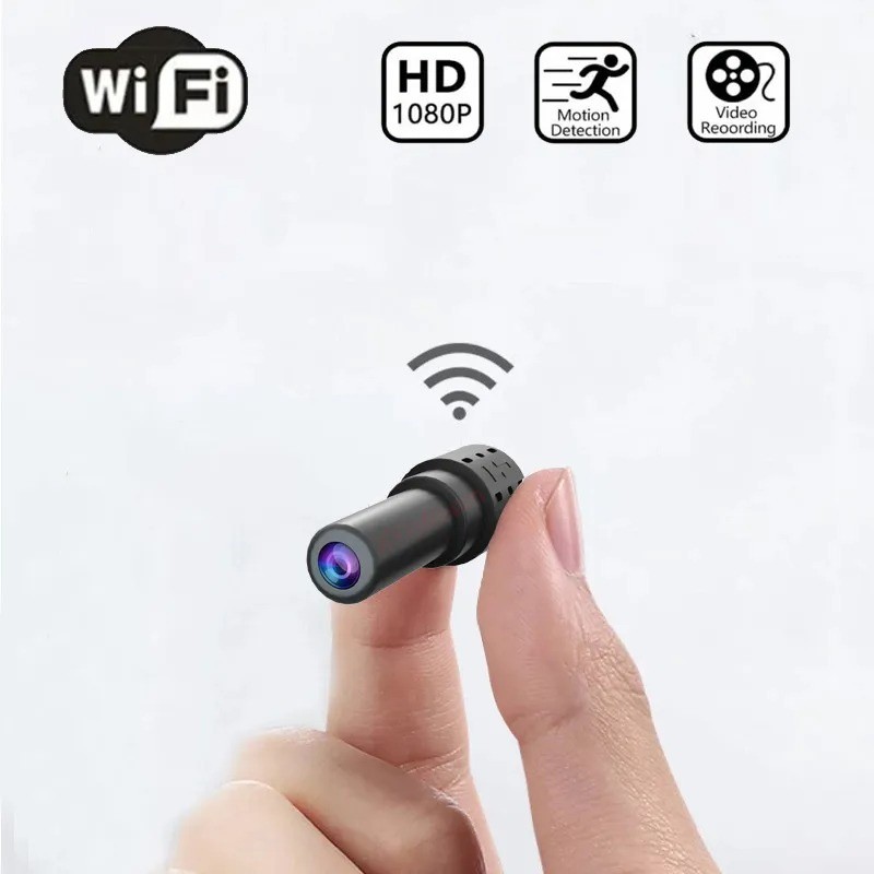 1080P Mini Câmera WiFi 2 milhões de Pixels Grande angular Gravador de monitoramento remoto de segurança interna