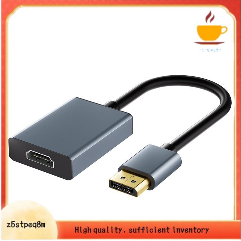 - Cabo Adaptador DP Fêmea Compatível Para TV Espelhamento De Tela Conversão De Computador 4K De Alta Definição