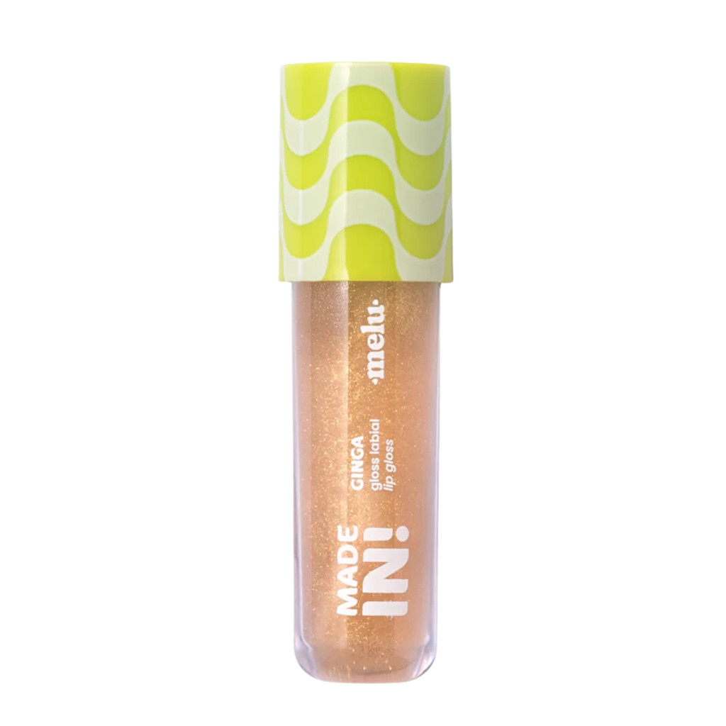 GLOSS LABIAL GINGA MOLEJO RRL6405-5 MELU RUBY ROSE 4ML ACABAMENTO BRILHANTE
