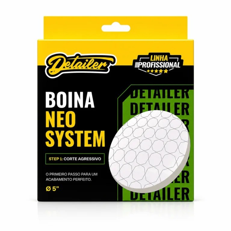 Boina Verde Corte Agressivo Neo System 5" DETAILER