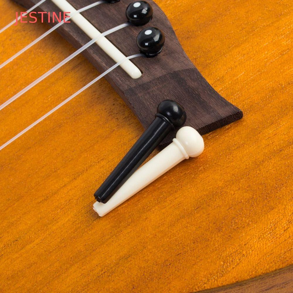 JESTINE Extrator Conjunto De Guitarra Pinos De Cordas Cone Fixo Instrumentos Acessórios De Prego