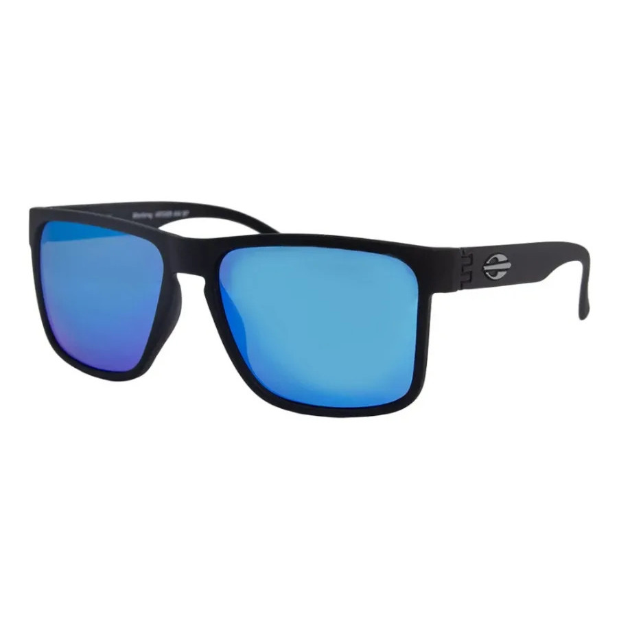 Armação Óculos De Sol Mormaii Monterey M0029 A14 97 58 17 135 Quadrado Preto Azul