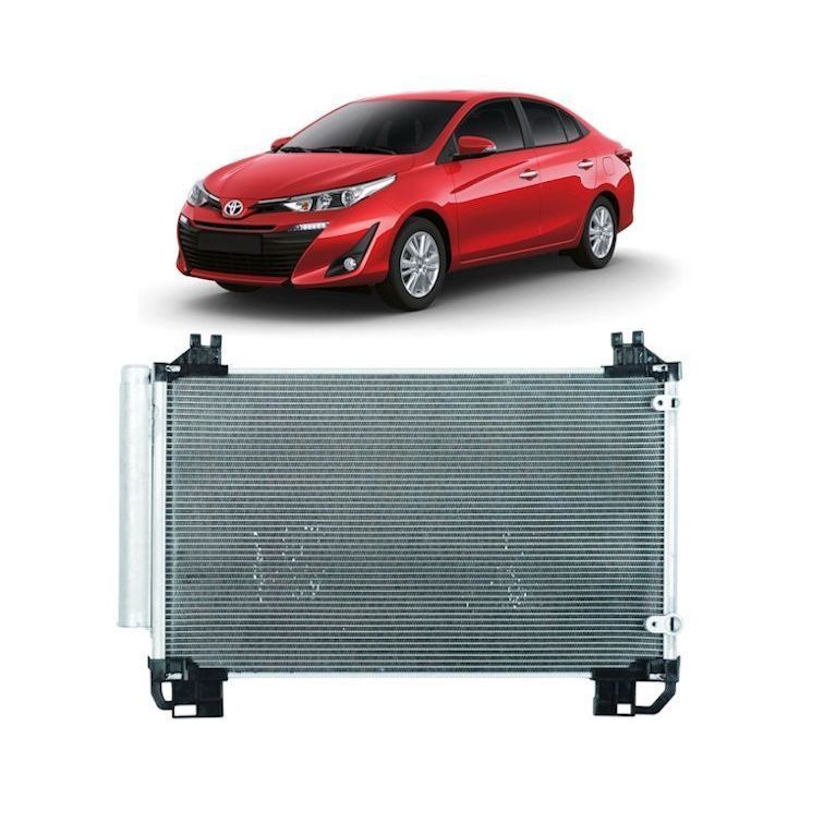 CONDENSADOR TOYOTA YARIS 1.3 1.5 2018 A 2025 ORIGINAL DENSO 160BC4477403820RC CD FILIAL ES