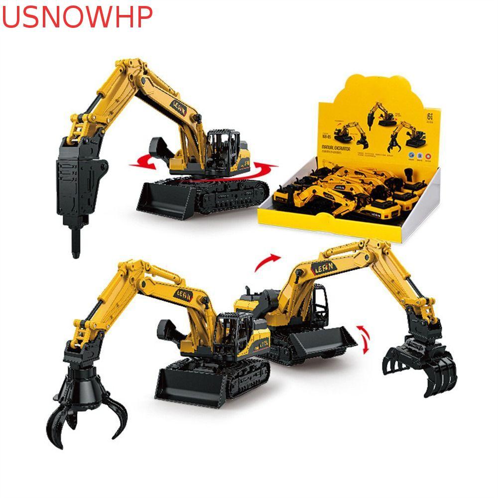 USNOWHP Modelos De Engenharia Carros , Modelo Brinquedos Bulldozer Simulação Guindaste Brinquedo , De Caminhão Inercial