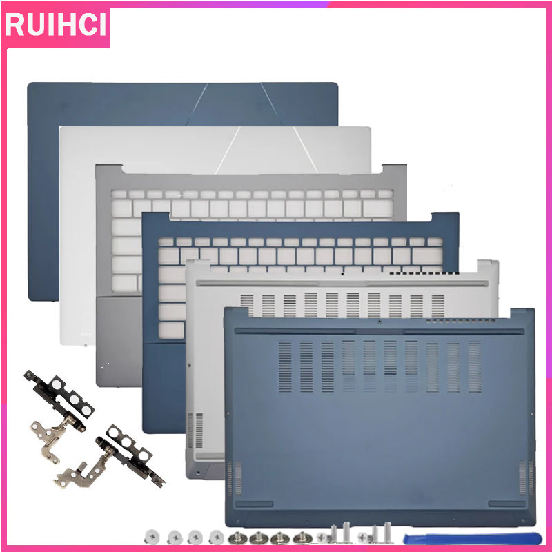 Para ASUS ZenBook 14 UX3405 UX3405M UX3405MA 2024 Portátil LCD Capa Traseira/Quadro Frontal/Descanso De Palma/Inferior/A