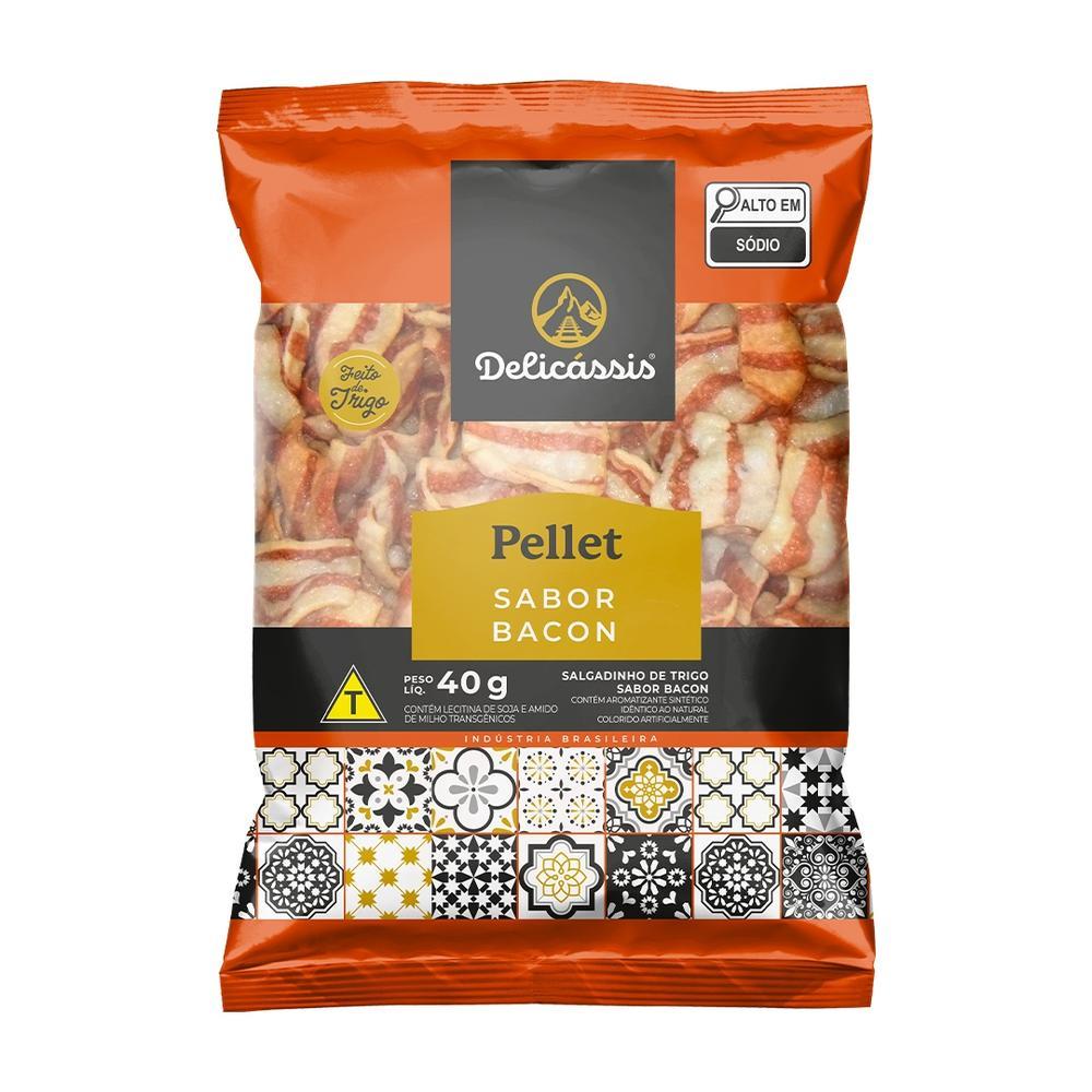 SALGADINHO PELLET BACON DELICASSIS 40 G