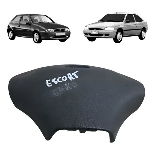 Capa Buzina Volante Ford Escort Fiesta 1996/2002 96fb3a515ac